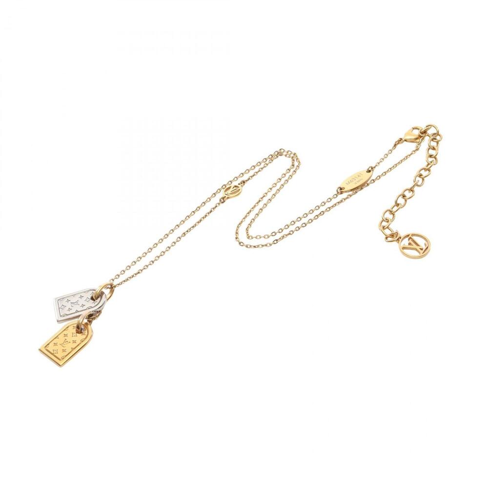 LOUIS VUITTON Gold Necklace - Picture 3 of 7